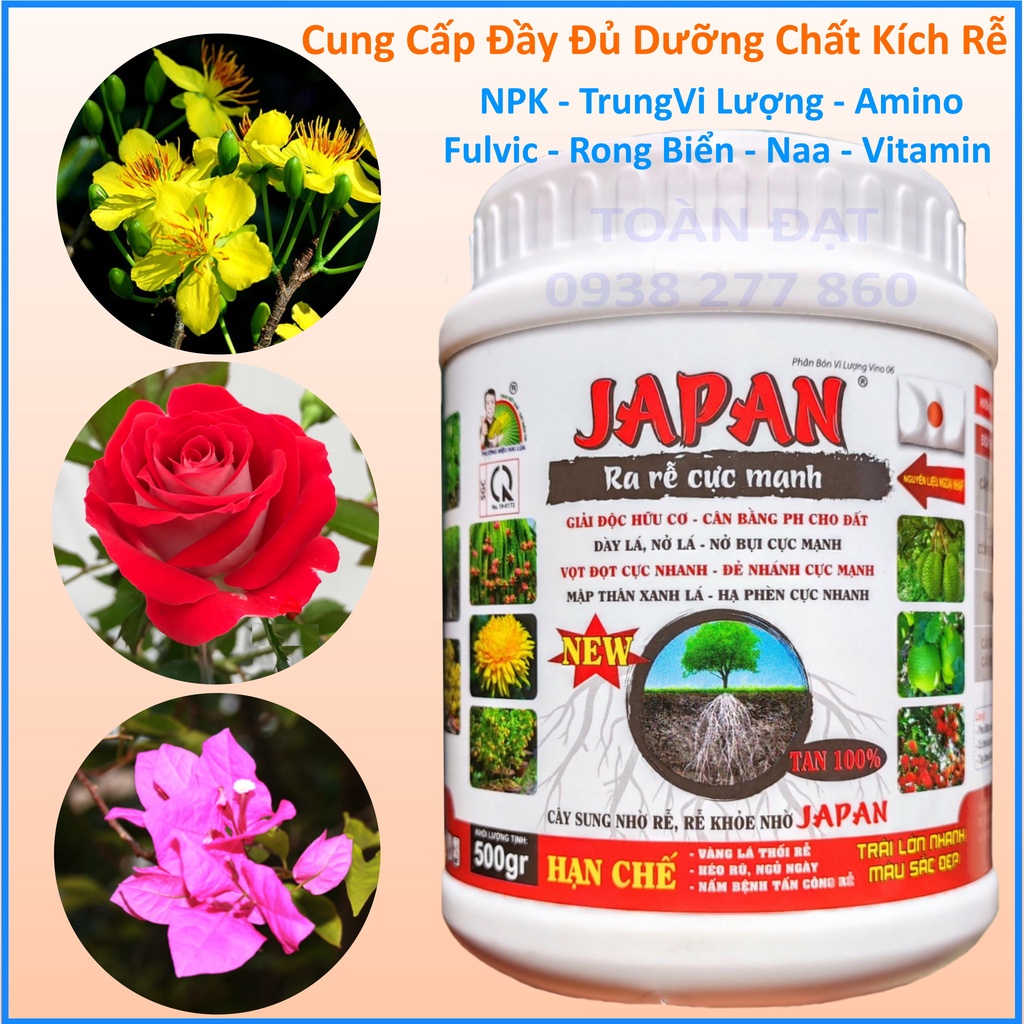 Kích Ra Rễ Cực Mạnh JAPAN (500gr), cho mai vàng, bonsai và các loại cây trồng
