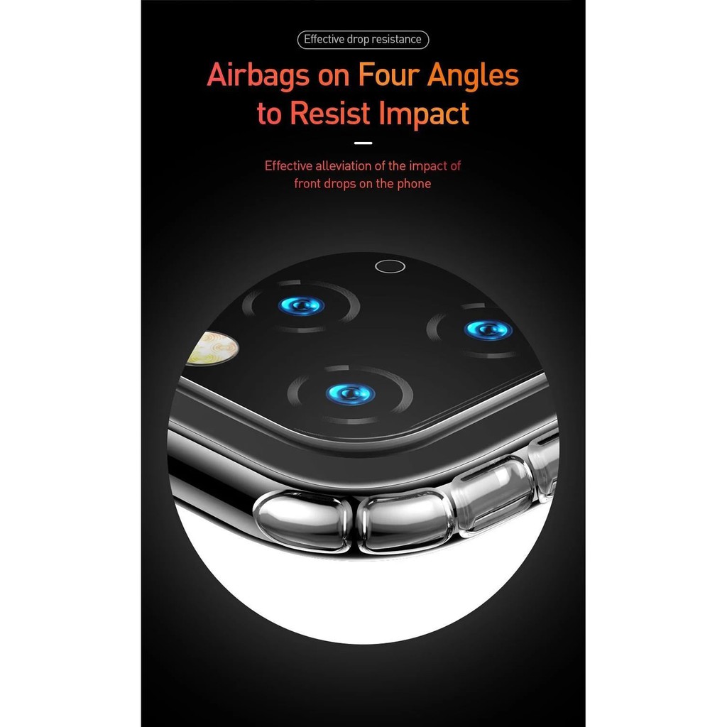 Ốp lưng iPhone 11 Baseus Safety Airbags Case chống sốc, trong suốt