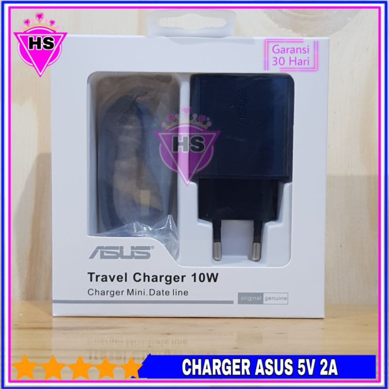 Củ Sạc Asus Zenfone Original Charger 100% 3 Max 3 Laser Micro Usb - Black Đen