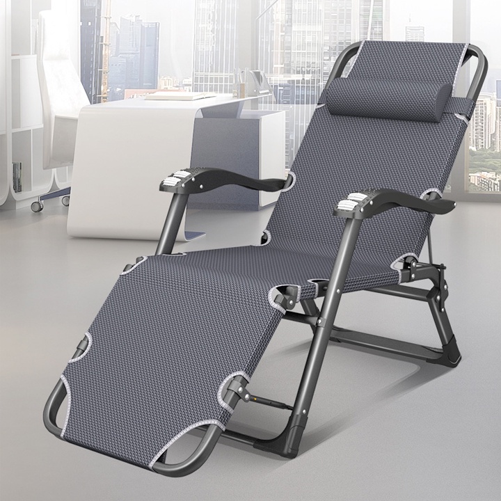 Ghế thư giãn gấp gọn bằng vải dù siêu bền- Ghế massage tay nhập khẩu Hàn Quốc [Kèm Đệm]