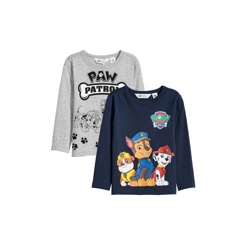 SET ÁO DÀI TAY THU ĐÔNG PAWPATROL H&M XÁCH TAY US