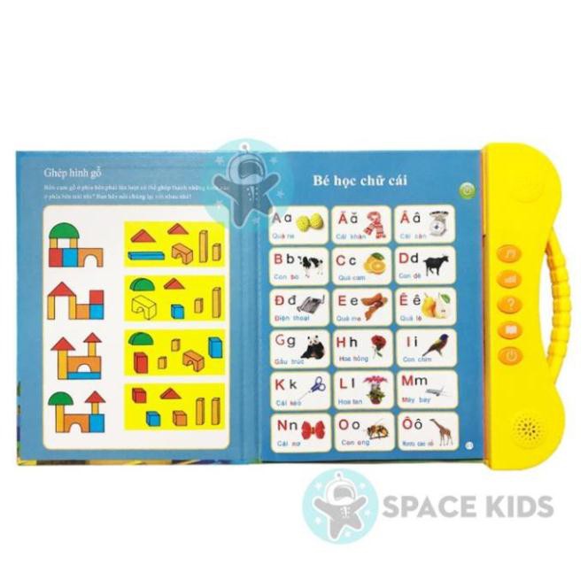 Sách nói điện tử song ngữ Anh Việt nhiều chủ đề cho bé học tập - Space Kids