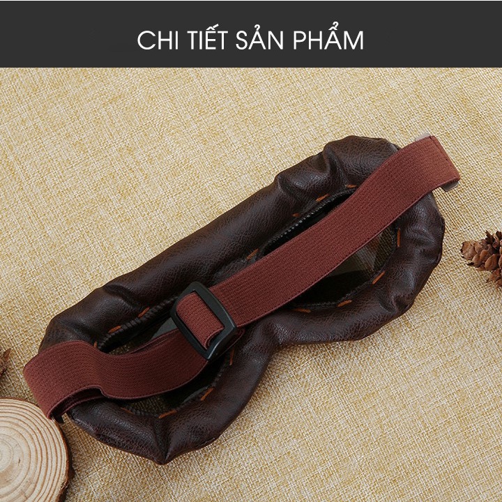 Kính Phi Công Gắn Mũ Bảo Hiểm HRL - Gọng Đồng