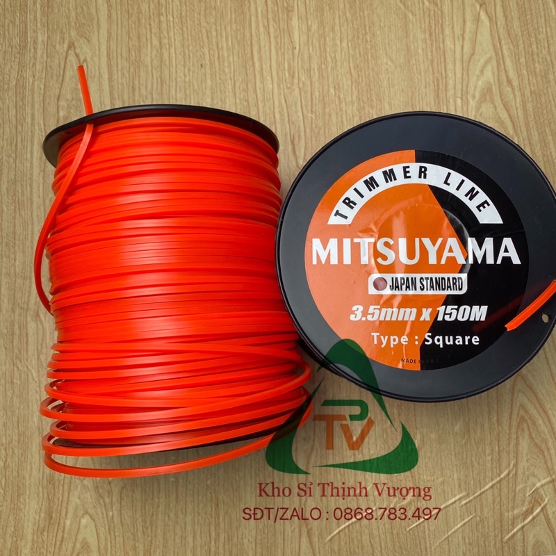 Cước cắt cỏ JAPAN 3.0mm - 3.5mm - 4.0mm, Cước quật cỏ phát cỏ tận gốc an toàn tiện dụng