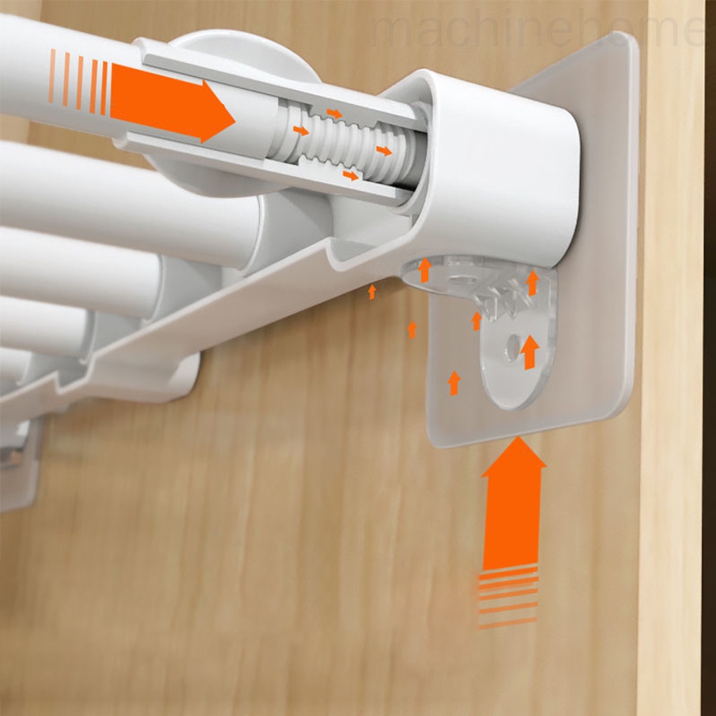 Set 4 Kẹp Treo Đồ 90 Độ Bằng Nhựa Tiện Dụng