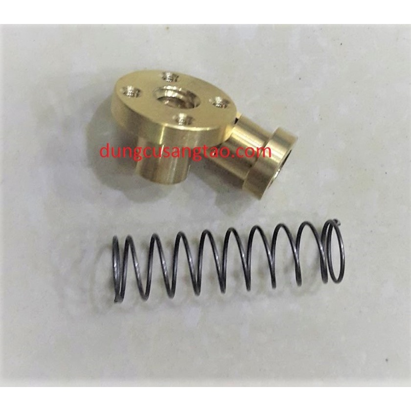 Đai ốc chống rơ Vít me T8 / Nút chống rơ chống trượt Vít me T8 / Nút lò xo T8 / Đai ốc lò xo T8