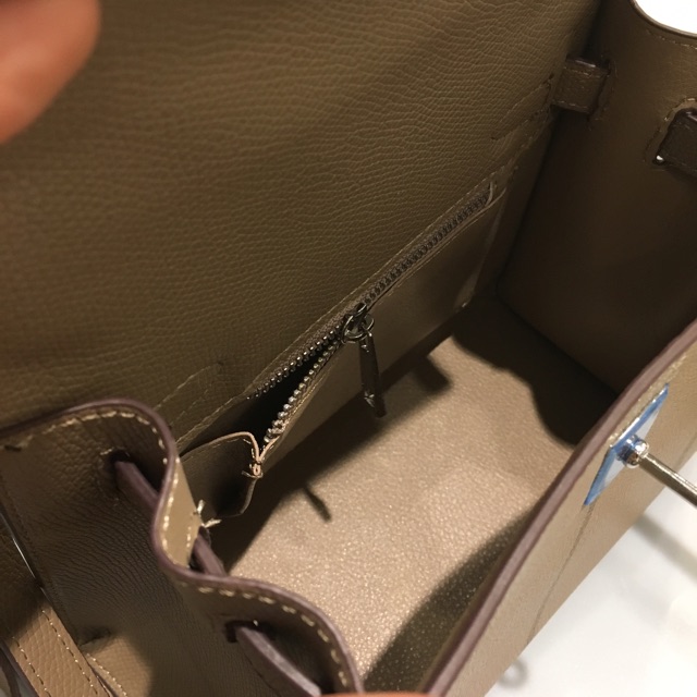 TÚI KELLY SIZE 20 DÁNG CAO TAG BẠC (ảnh tự chụp)