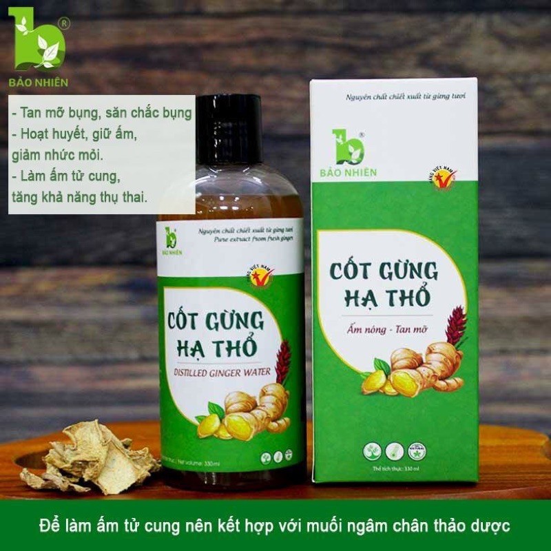 Cốt gừng hạ thổ Bảo Nhiên