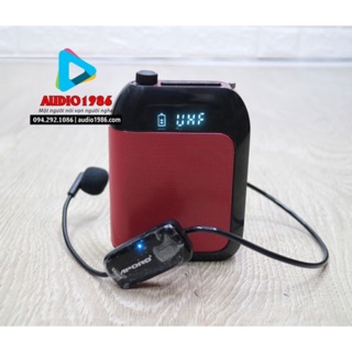 Máy trợ giảng không dây Aporo T20 UHF Thương hiệu Aporo Chính Hãng BH 18 Tháng