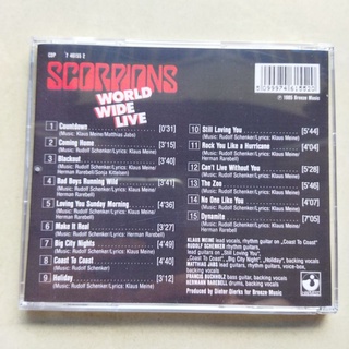 Bộ 3 cd Scorpions phono