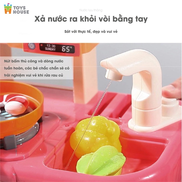 Bộ đồ chơi nhà bếp Toyshouse cho bé từ 2-10 tuổi
