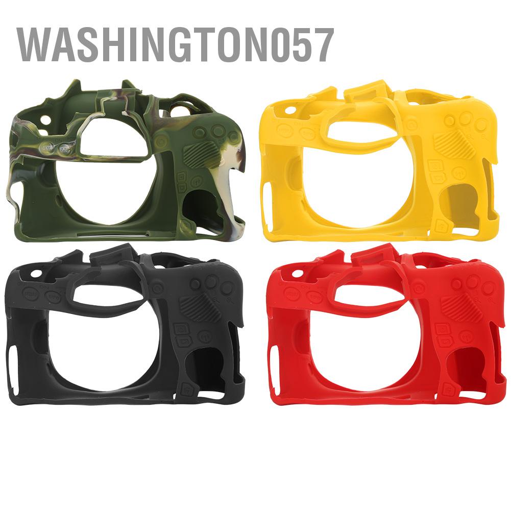 Washington057 Stretchable and Soft Silicone Cover for Canon 77D Digital Camera Washable Protector