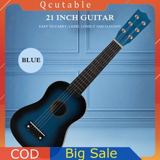 Đàn Ukulele Mini 6 Dây 21 Inch Cho Bé