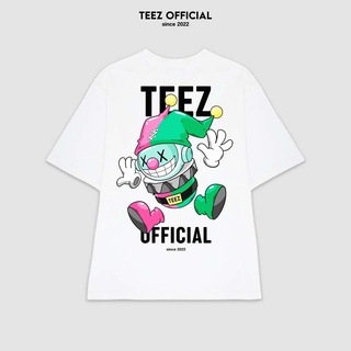 [XẢ NGHỈ BÁN] Áo Thun Unisex Nam Nữ TEEZ - TZ1030 Form Rộng Tay Lỡ Freesize
