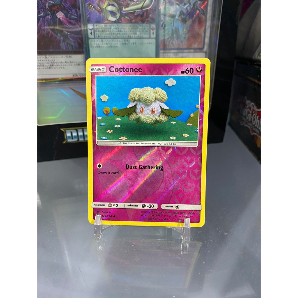 [ Dưa Hấu Yugioh ] Lá bài thẻ bài Pokemon Cottonee