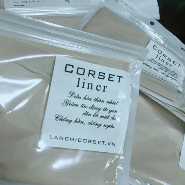 (Sale 1 ngày)  Linner corset áo lót mặc tron latex
