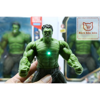 Người Khổng Lồ Xanh Mô Hình Hulk Cao 18cm