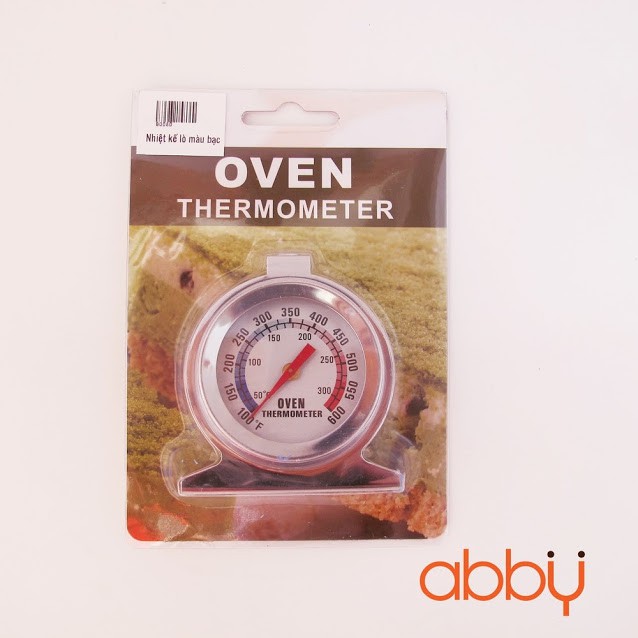 Nhiệt kế lò màu bạc