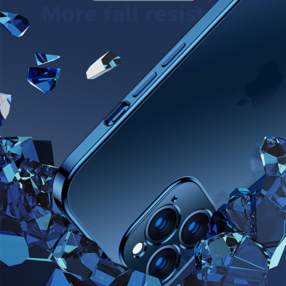 Ốp Điện Thoại silicone Mạ Điện Cho iPhone 12 11 Pro Max Mini X XR XS 7 8 Plus SE 2020