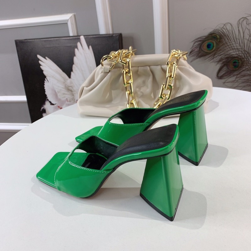 ❄️NEW HOT 2022❄️ Guốc da gót tam giác 9cm