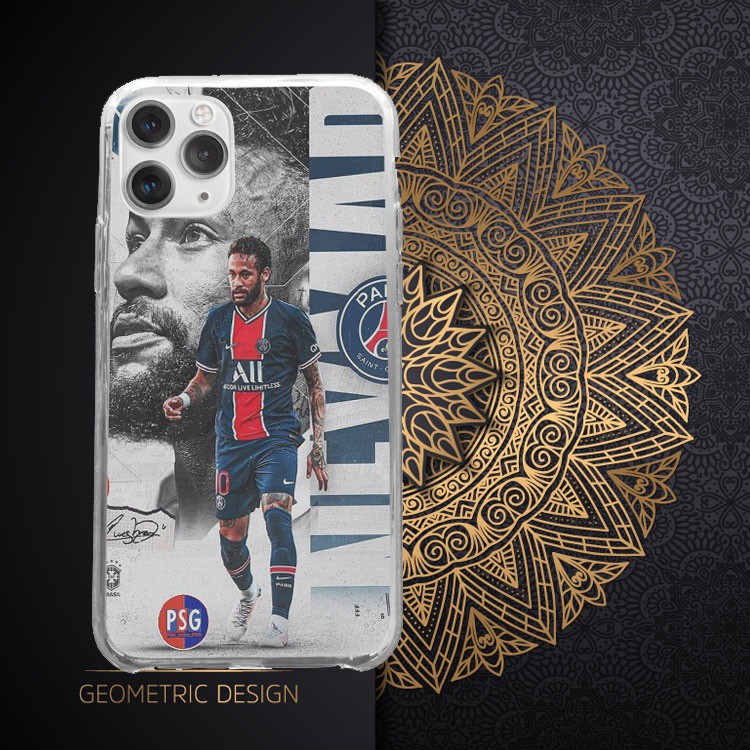 Ốp Lưng cậu thủ Neymar ốp điện thoại neymar ở paris cực đẹp dành cho Iphone 5 đến 12 Promax BAR20210017