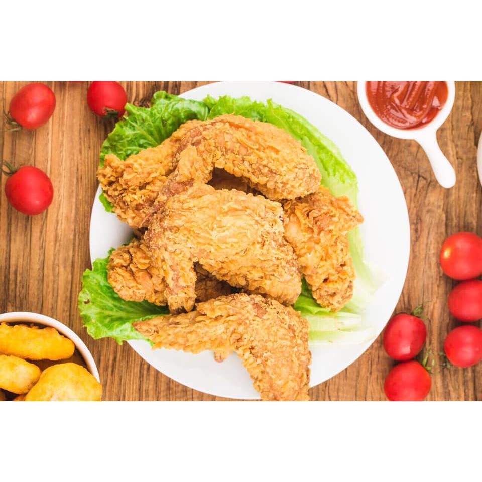 Q8 Cánh gà đùi gà rán giống kfc đồ ăn nhanh q8