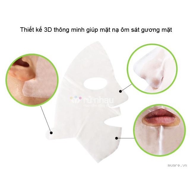 Mặt Nạ Dưỡng Da 3D Foodaholic - Hàn Quốc | Thế Giới Skin Care