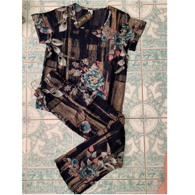 Đồ bộ tole lanh trung niên hàng 2 da cao cấp