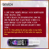 Gôm Xịt Đổi Mầu Tóc Vàng Tạm Thời Sevich 30ml/Chai Mầu Của Năng Động, Sáng Tạo