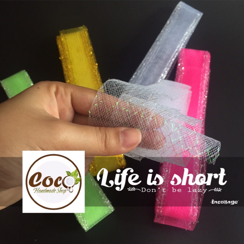 Cuộn Ruy Băng Lưới 4,5cm