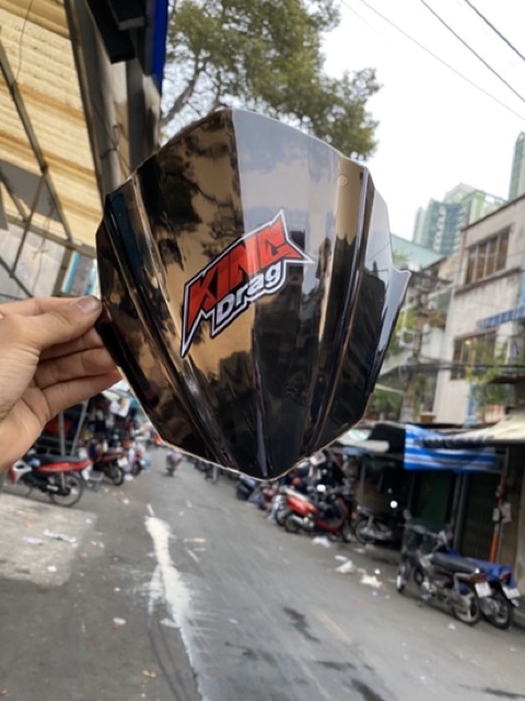 Chắn gió King Drag cho xe Ex150 &amp; Winner