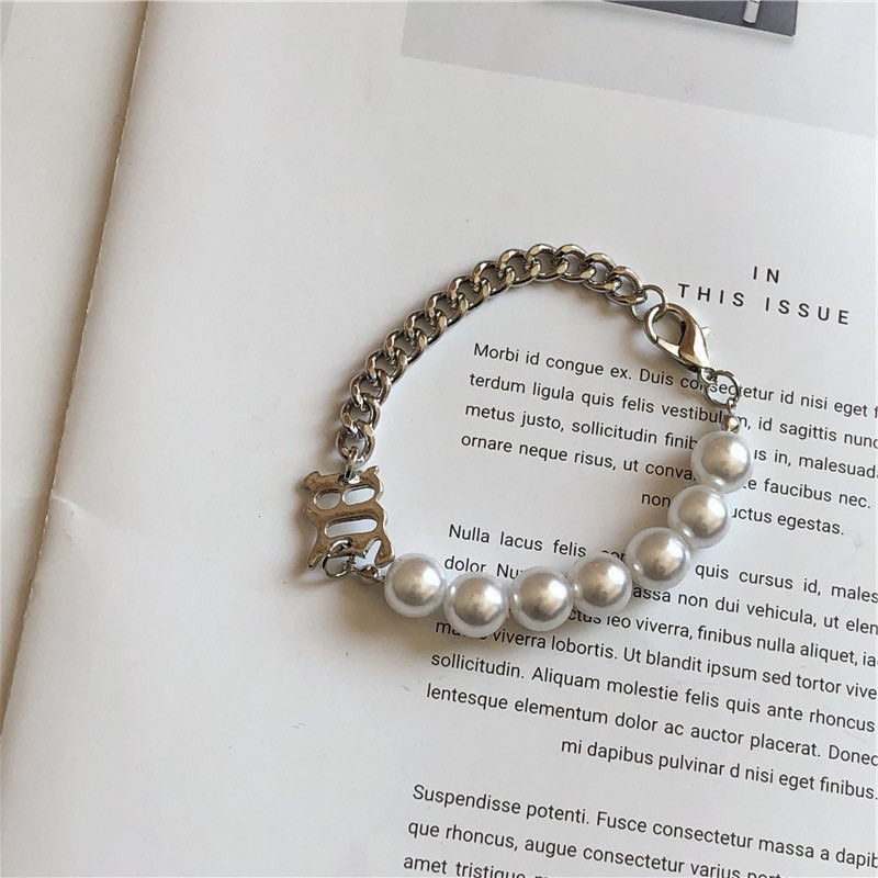 VÒNG TAY/ LẮC TAY HẠT NGỌC MIX XÍCH HIP HOP