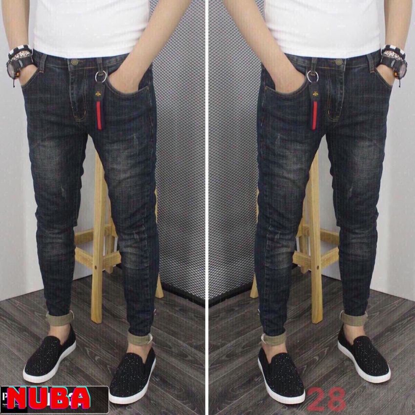 [Mã SRBACK010912 hoàn 20K xu đơn 50K] Quần jean nam mẫu mới, màu đen rách xước, quần bò đẹp giá rẻ TCS 28 | BigBuy360 - bigbuy360.vn