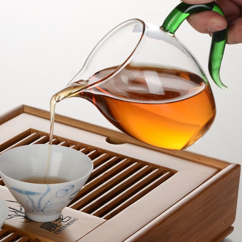 GETNOIVAS Ấm Thủy Tinh Uống Trà / Cà Phê Đa Năng Với Dung Tích 300Ml Tiện Dụng