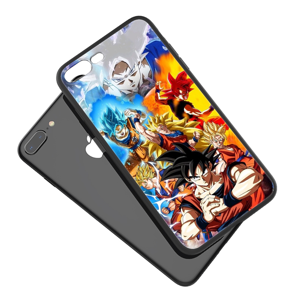 Ốp điện thoại mềm in hình Songoku cho iPhone 11Pro XS Max XR X 8 7 6 6S Plus | BigBuy360 - bigbuy360.vn