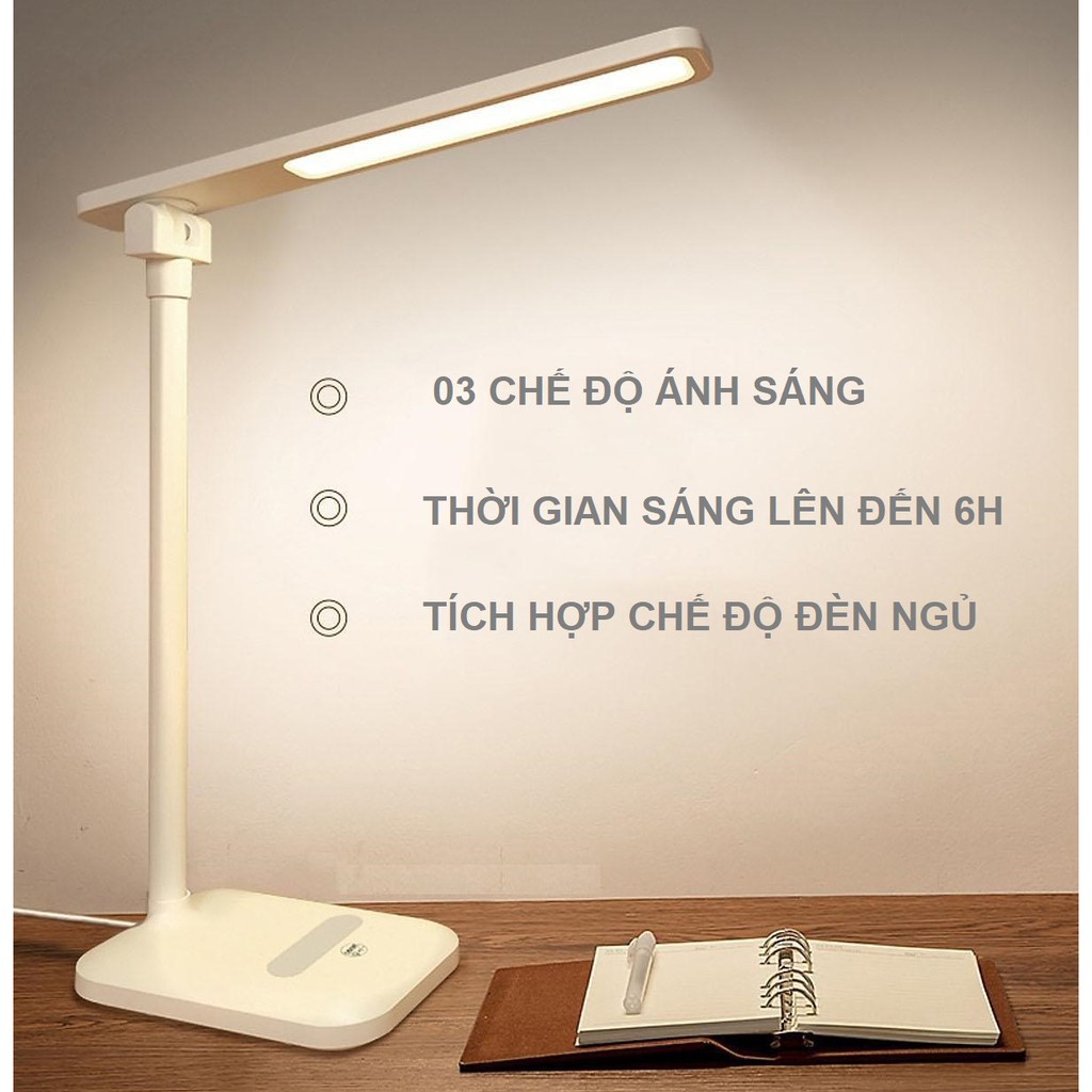 Đèn Đọc Sách Cao Cấp – 3 Chế Độ Ánh Sáng Bảo Vệ Mắt H118