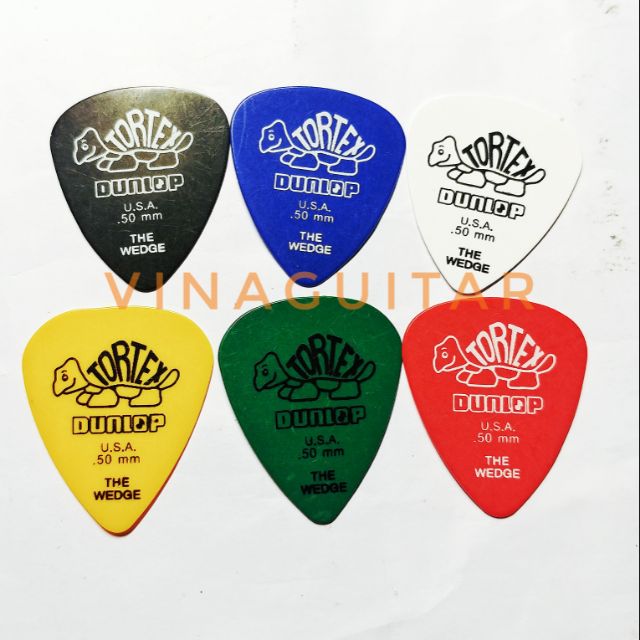 Móng Gảy Đàn Guitar- Pick Guitar Dunlop Tortex 0.5mm chính hãng