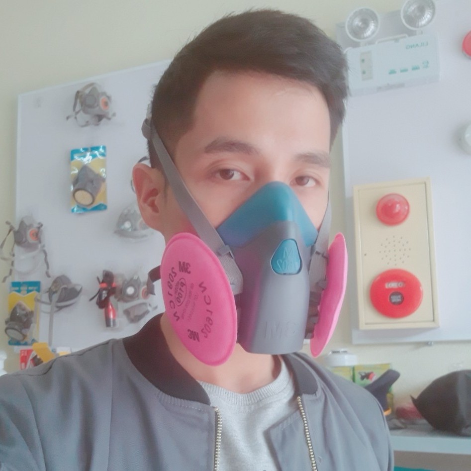 MẶT NẠ PHÒNG ĐỘC 3M 7502 Chống Các Loai Khí Độc