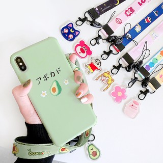[Hàng Có Sẵn] Dây Đeo Cổ Bản Rộng Chống Sốc Họa Tiết Hoạt Hình Dễ Thương Có Thể Tháo Rời Phụ Kiện Mùa Hè Cho Nữ
