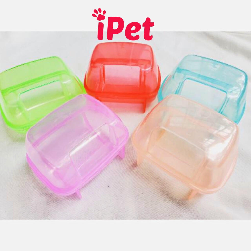 Phụ Kiện Hamster - Nhà Tắm Nhựa Nhỏ Cho Hamster - iPet Shop