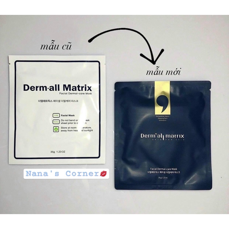 [Mẫu Mới 2021] Mặt Nạ Đắp Qua Đêm Derm All Matrix