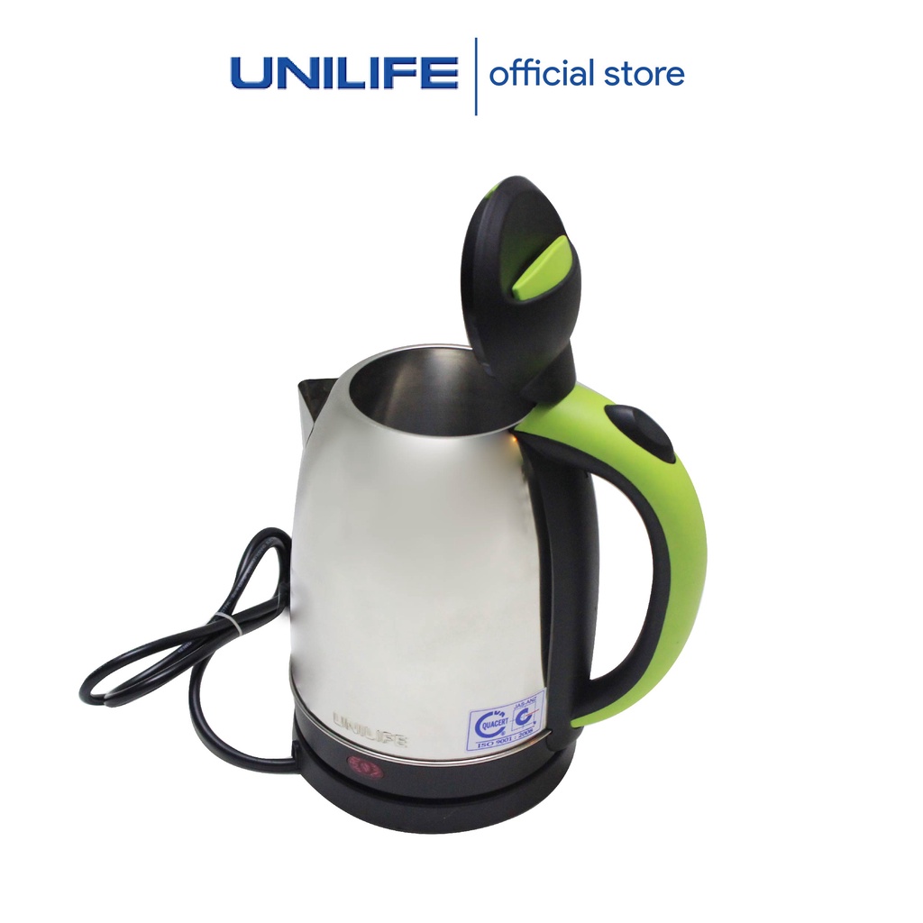 Bình/ấm siêu tốc UNILIFE inox 1.8 lít Thương hiệu Việt chất lượng Hàn Quốc