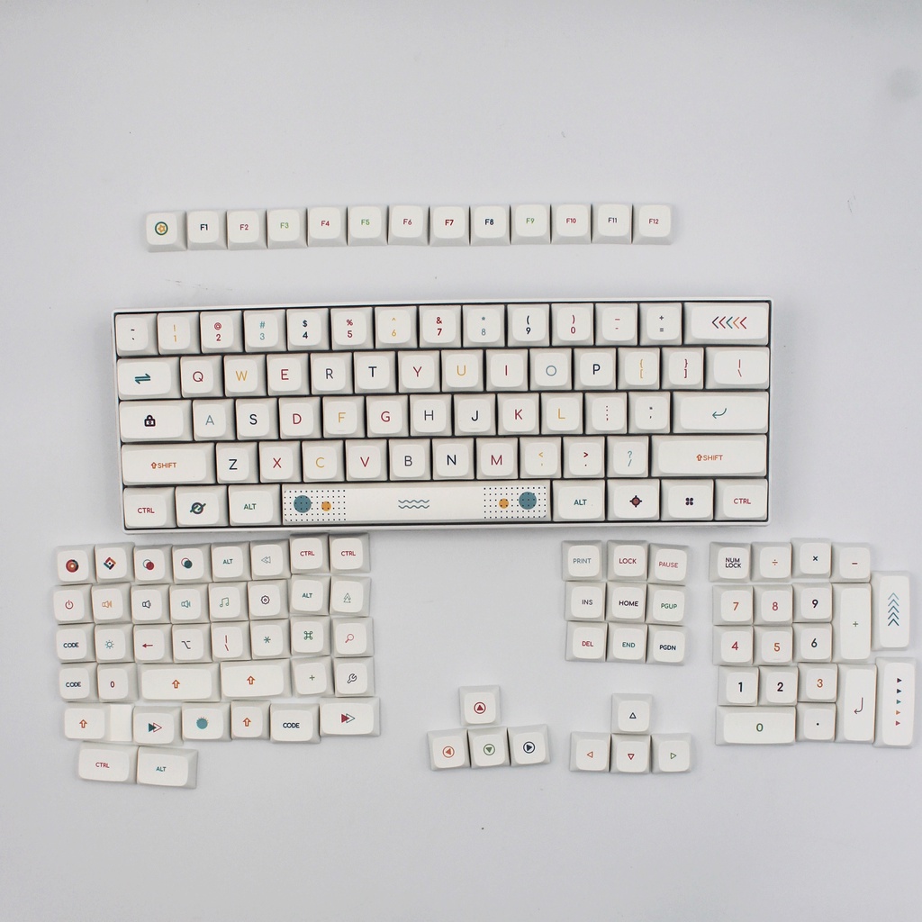 Bộ Phím Rời PBT PCL XDA Cho Filco / DUCK / Ikbc MX