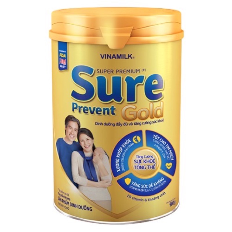 Combo 6 lon Sure Prevent Gold 400g