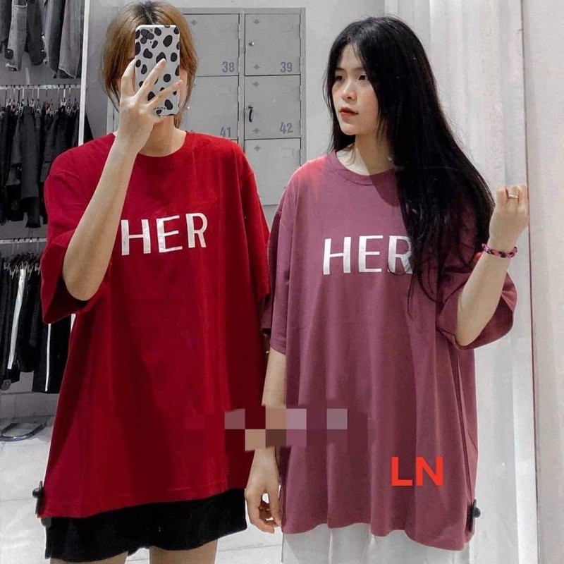 [FREESHIP ĐƠN TỪ 50K] Áo phông HER in ngực