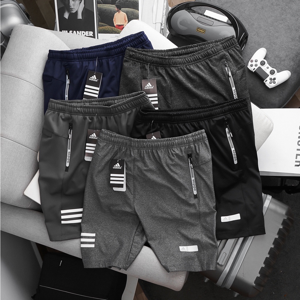 Quần short thể thao tập gym nam bigsize xuất khẩu cao cấp STT - HM - 015 YG