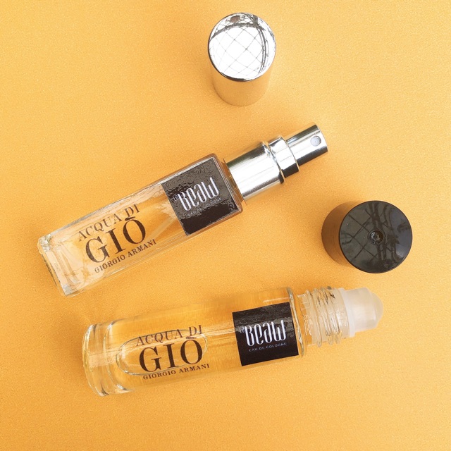 Nước Hoa Nam Acqua Di Giò Giorgio Armani ❄️ Mini 10ml Dạng Lăn Dạng Xịt-Dầu Thơm Bỏ Túi Tiện Dụng-LaBeaw | BigBuy360 - bigbuy360.vn