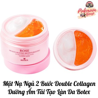  Mặt Nạ Ngủ 2 Bước Rose Double Collagen Botex