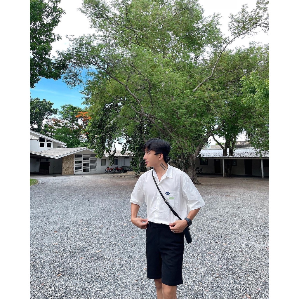 Quần Short Nam 2363, vải chéo Hàn co giãn nhẹ không nhăn from regular ( 3 màu)