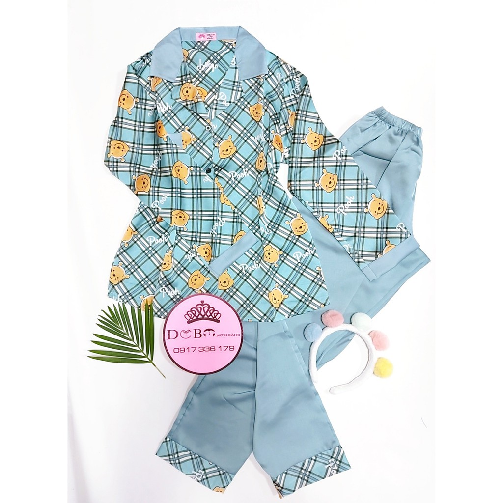 Pijama tay dài thiết kế cao cấp <Nữ hoàng đồ bộ>